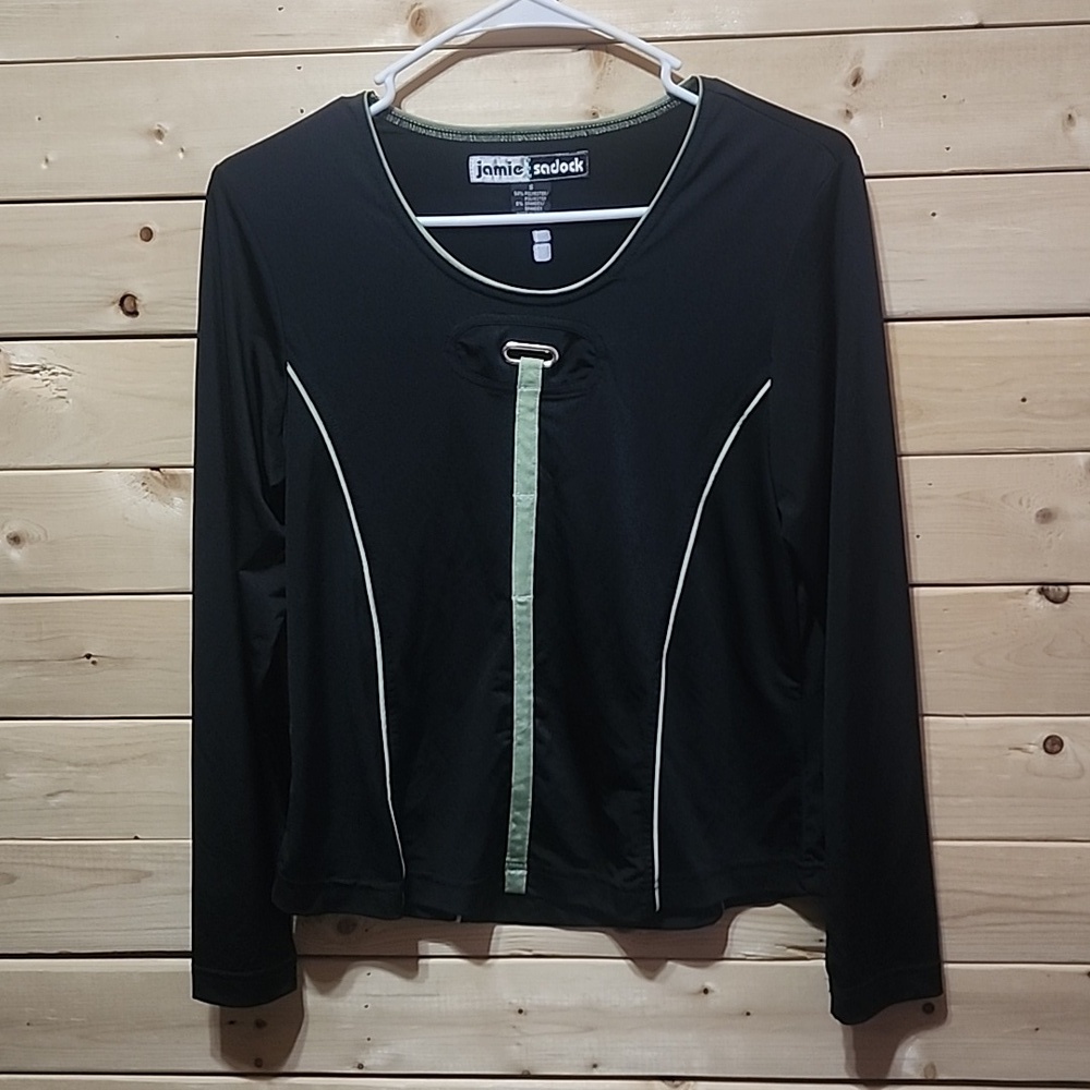 Jamie Sadock Long Sleeve Golf Shirt Size Small